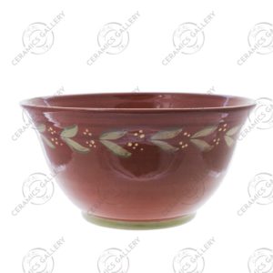 Салатник керамический с рисунком ягоды